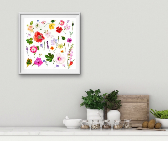 Cottage Garden by Helen Millar