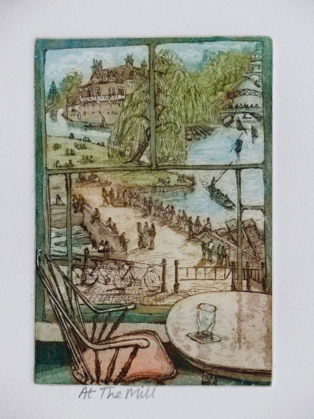 At the Mill by Glynn Thomas  RE (1946)