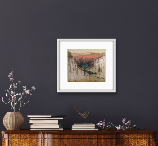 River Valley by Charles Bartlett  RWS RE ARCA (1921 - 2014)