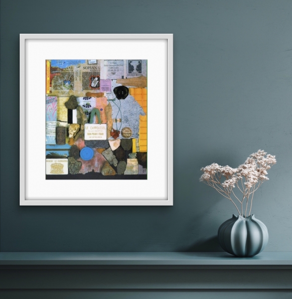 A Walk in the Tuilerie Gardens A Walk in the Tuilerie Gardens by Sir Peter Blake OBE (1932)