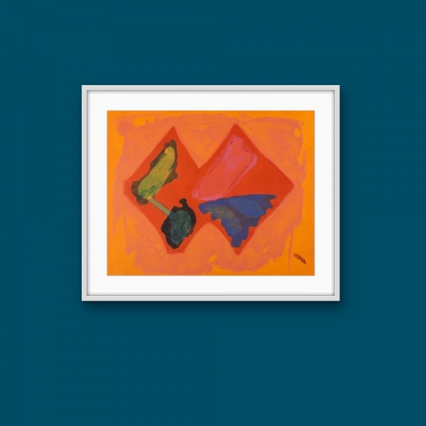 Fly Away Fly Away by John Hoyland RA (1934 - 2011)