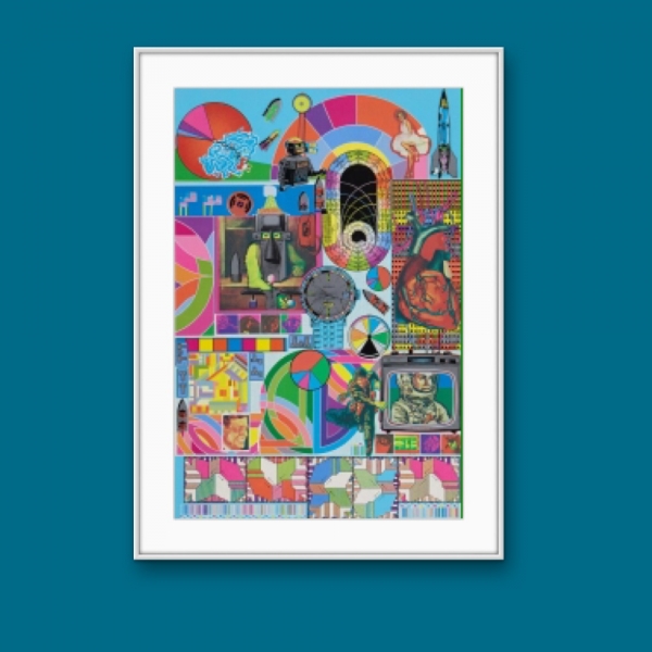 B.A.S.H. B.A.S.H. by Sir Eduardo Paolozzi KBE RA (1924 - 2005)