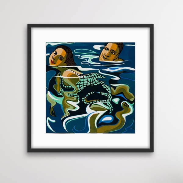 In the Lake by Anita Klein  PPRE (1960)