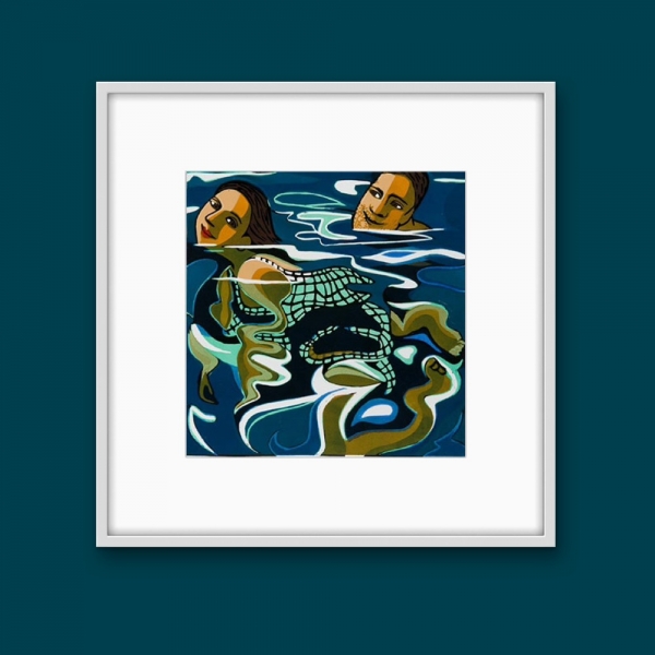 In the Lake by Anita Klein  PPRE (1960)