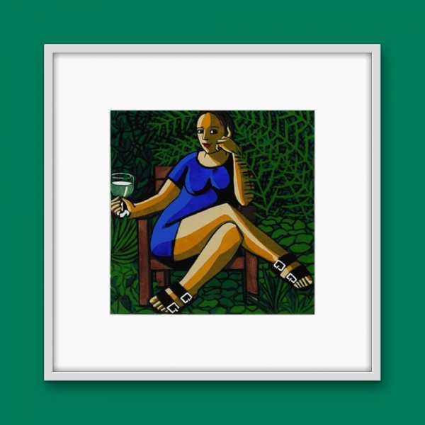Evening in the Garden by Anita Klein  PPRE (1960)