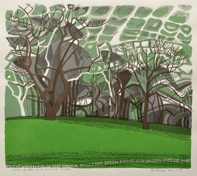 Green Fields and Trees by Moss Fuller  RCA (1937 - 2021)