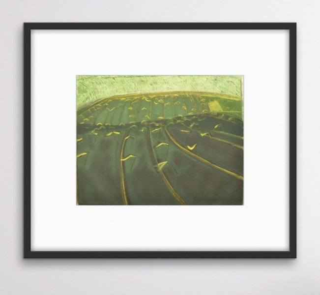 Flying Field Flags III by Moss Fuller  RCA (1937 - 2021)