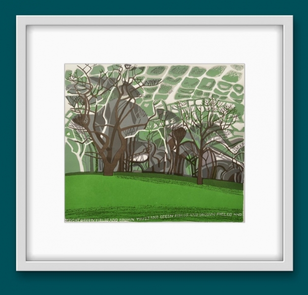 Green Fields and Trees by Moss Fuller  RCA (1937 - 2021)