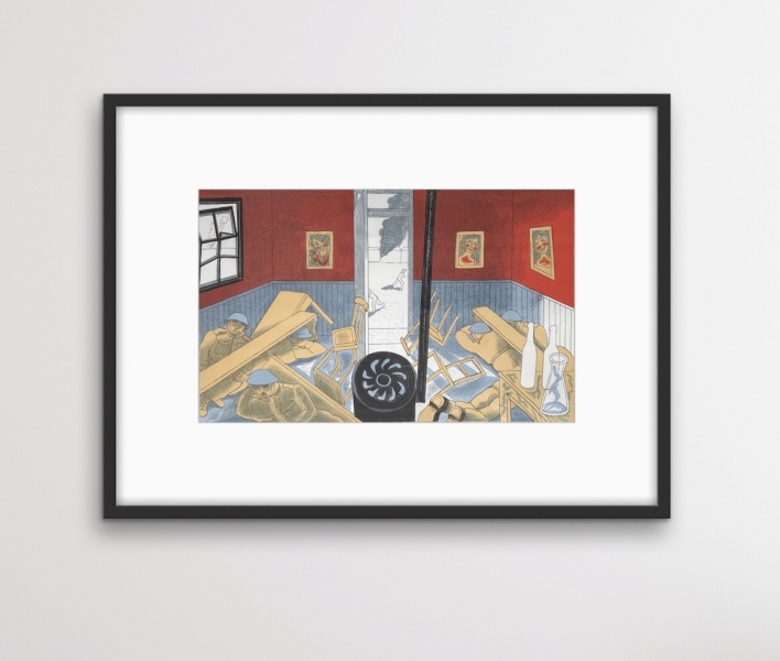 Dunkirk by Edward Bawden CBE RA (1903 - 1989)