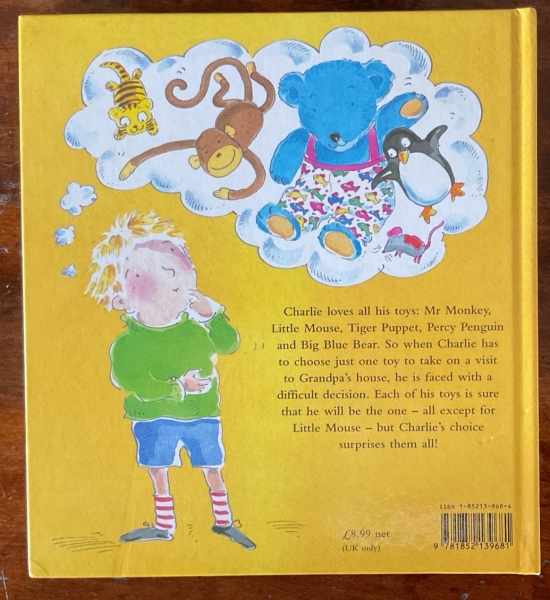 Big Blue Bear Big Blue Bear by Nicola Smee