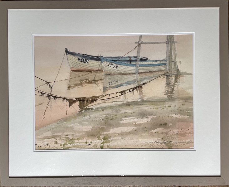 EarlyTide by Charles Bartlett  RWS RE ARCA (1921 - 2014)