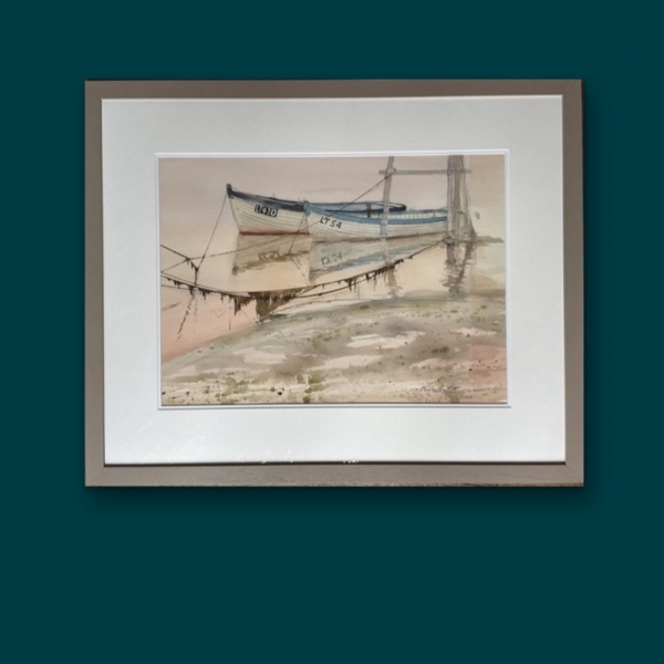 EarlyTide by Charles Bartlett  RWS RE ARCA (1921 - 2014)