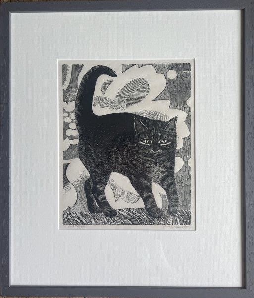 Black Tabby Black Tabby by Sheila Robinson (1925 - 1988)