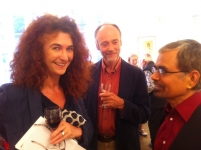 Shanti Panchal & Moira Goodall Private View Sept. - click to enlarge Shanti Panchal & Moira Goodall Private View Sept.