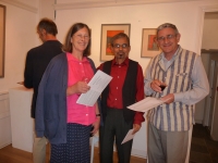 Shanti Panchal & Moira Goodall Private View Sept. - click to enlarge Shanti Panchal & Moira Goodall Private View Sept.