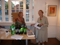 Shanti Panchal & Moira Goodall Private View Sept. - click to enlarge Shanti Panchal & Moira Goodall Private View Sept.