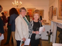 Shanti Panchal & Moira Goodall Private View Sept. - click to enlarge Shanti Panchal & Moira Goodall Private View Sept.