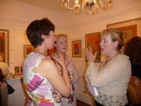 Shanti Panchal & Moira Goodall Private View Sept. - click to enlarge Shanti Panchal & Moira Goodall Private View Sept.