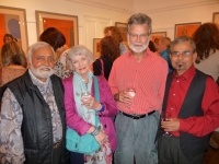 Shanti Panchal & Moira Goodall Private View Sept. - click to enlarge Shanti Panchal & Moira Goodall Private View Sept.