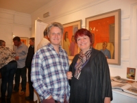 Shanti Panchal & Moira Goodall Private View Sept. - click to enlarge Shanti Panchal & Moira Goodall Private View Sept.