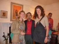 Shanti Panchal & Moira Goodall Private View Sept. - click to enlarge Shanti Panchal & Moira Goodall Private View Sept.