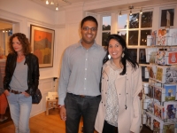 Shanti Panchal & Moira Goodall Private View Sept. - click to enlarge Shanti Panchal & Moira Goodall Private View Sept.
