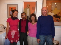 Shanti Panchal & Moira Goodall Private View Sept. - click to enlarge Shanti Panchal & Moira Goodall Private View Sept.