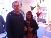 Anthony Atkinson & Pam Dan Opening 13/10/13 - click to enlarge Anthony Atkinson & Pam Dan Opening 13/10/13