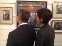 Michael Smee & Charles Debenham Private View Oct14 - click to enlarge Michael Smee & Charles Debenham Private View Oct14