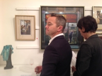 Michael Smee & Charles Debenham Private View Oct14 - click to enlarge Michael Smee & Charles Debenham Private View Oct14