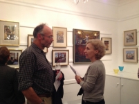Michael Smee & Charles Debenham Private View Oct14 - click to enlarge Michael Smee & Charles Debenham Private View Oct14