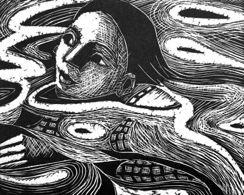 Swimming in cold water Swimming in cold water by Anita Klein PPRE (1960)