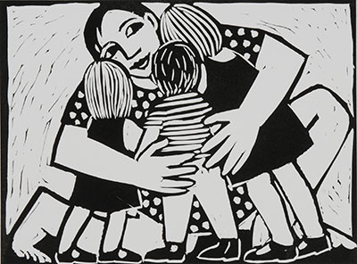 Hugging the Children Hugging the Children by Anita Klein PPRE (1960)