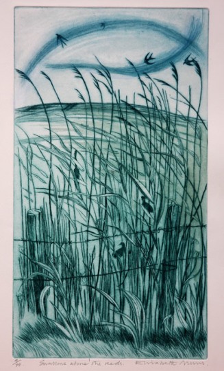 Swallows Above the Reeds Swallows Above the Reeds by Elizabeth Morris